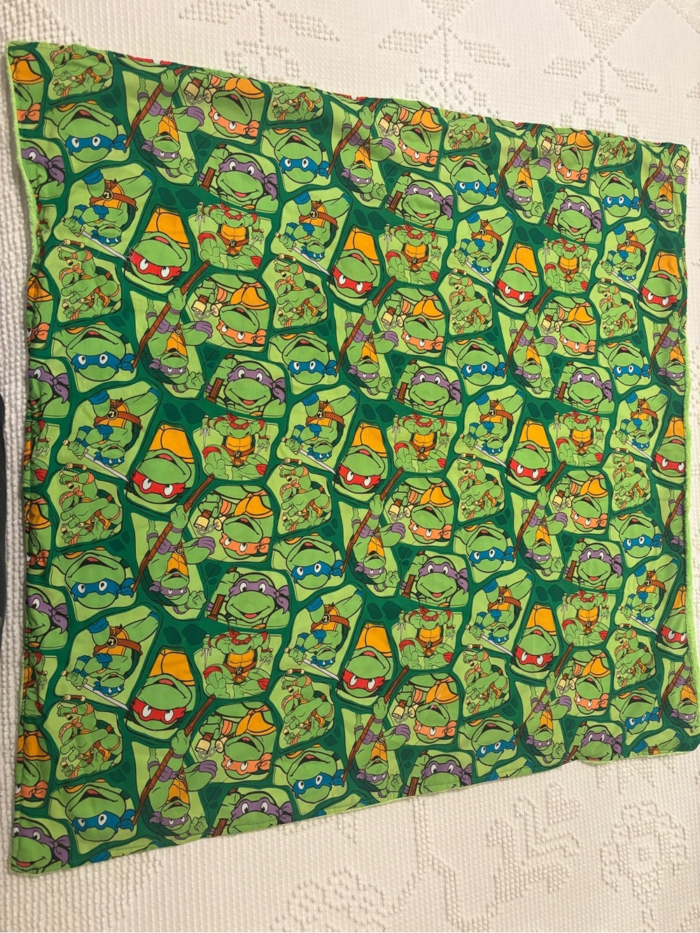 BABY QUILT Teenage Mutant Ninja Turtles Print